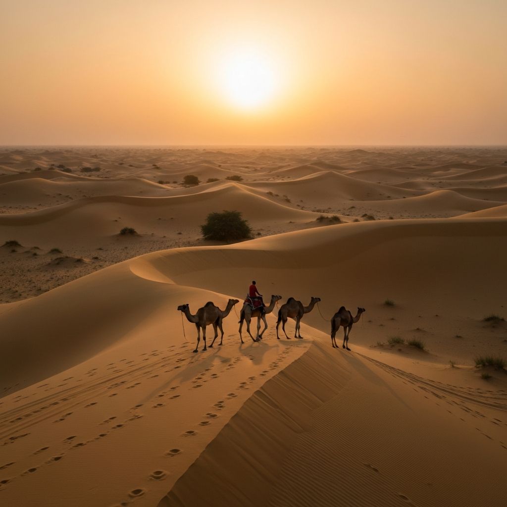 Desert Dunes in Rajasthan